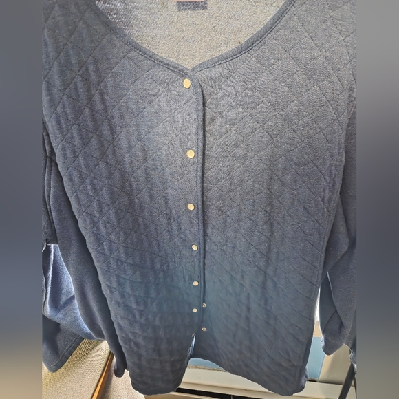 Quilted Button-Up Cardigan Jacket Type - Picture 4 of 9